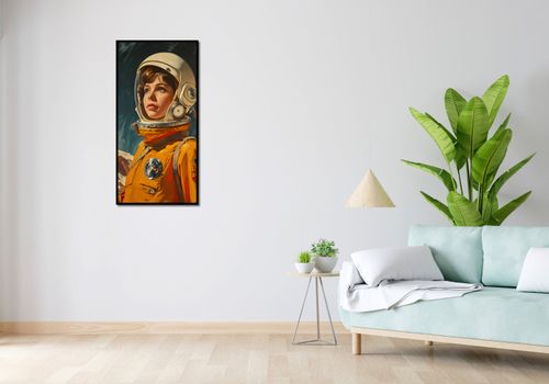 Plakat 50x100cm Pionierka Kosmosu na Arena.pl