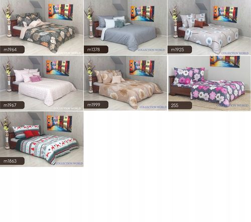 Pościel ELWAY 140x200 Bawełna Satynowa NOWE WZORY na Arena.pl