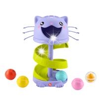 Fisher Price Pets Kocia wieża z piłeczkami kuleczkami dla niemowląt HTW92