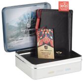 skórzany portfel męski z portmonetką typu piekiełko - peterson