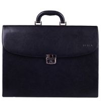 Teczka męska skórzana KEMER B 809/DW Czarna