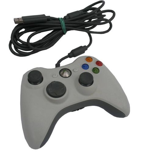 BIAŁY PRZEWODOWY PAD XBOX 360 PC ORYG. MICROSOFT na Arena.pl