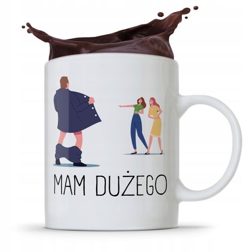 Kubek Prezent Dla Chłopaka Mam Dużego Z Nadrukiem Ze Zdjęciem na Arena.pl