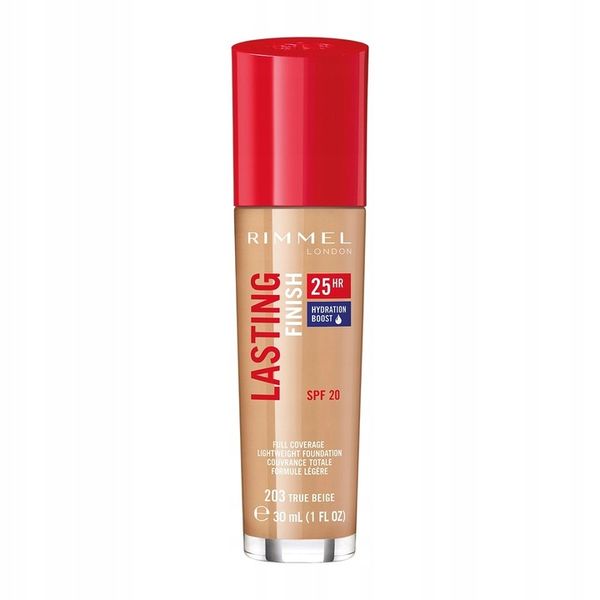 Rimmel Podkład 25h Lasting Finish 203 True Beige zdjęcie 1
