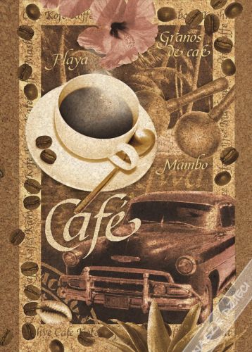 CLEMENTONI 30203 Puzzle 500 KORKOWE Kawiarnia zdjęcie 2