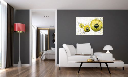 Obraz Płótno 90X60 Żółte Dmuchawce na Arena.pl