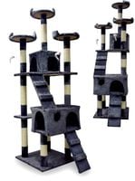 16651 Drapak domek legowisko dla kota kotów słupki sizalowe XL 170cm