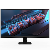 Gigabyte GS27QCA EK | 27 " | VA | 180 Hz | 1 ms | 2560 x 1440 pikseli | 250 cd/m² | 2 porty HDMI