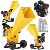 Rozdrabniacz spalinowy rębarka rębak do drewana HIGHER 6,5KM