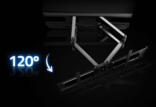 UCHWYT ŚCIENNY DO TELEWIZORA TV 23-60 cali wieszak obrotowy MEGA MOCNY na Arena.pl