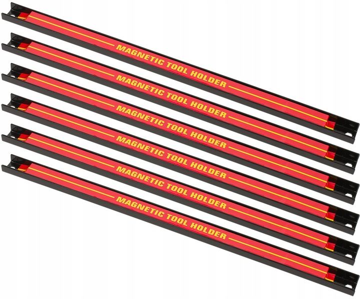 LISTWA MAGNETYCZNA LISTWY MAGNETYCZNE NA NARZĘDZIA 6 SZTUK DŁUGOŚĆ 46 cm zdjęcie 2