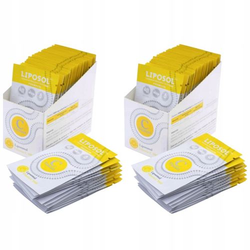 Aliness LIPOSOL LIPOSOMALNA WITAMINA C NA ODORNOŚĆ BUFOROWANA 1000mg 40sasz na Arena.pl