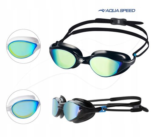 Okulary do pływania lustrzanki AQUA SPEED Vortex Mirror 07 +etui na Arena.pl