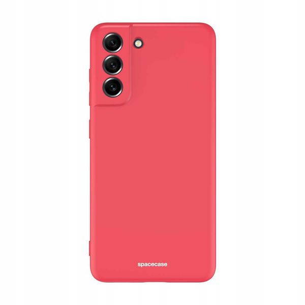 Spacecase Silicone Case Galaxy S21 Fe Red zdjęcie 9