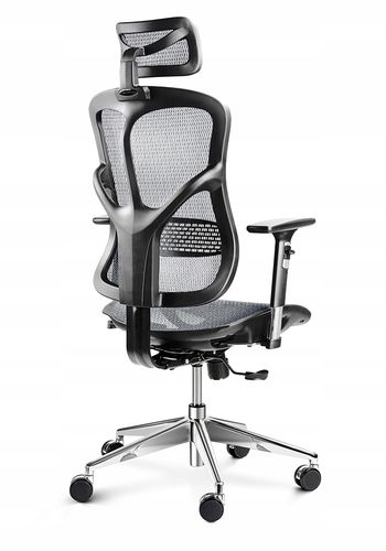 Fotel ergonomiczny Diablo Chairs V-Basic Czarno-szary na Arena.pl