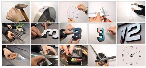 Zegar ścienny DIY - Z4785 na Arena.pl