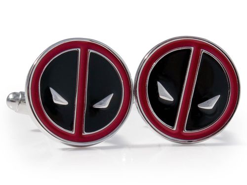 Okrągłe spinki do mankietów Deadpool U230 na Arena.pl