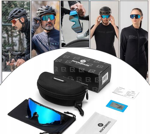 ROWEROWE Okulary PRZECIWSŁONECZNE Polaryzacyjne na Arena.pl