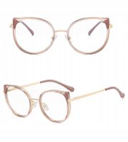 SOLIDNE Damskie Okulary Zerówki do KOMPUTERA Blue Light UV OPRAWKI Flexy OC