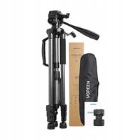 2 x UGREEN PROFESJONALNY STATYW TRIPOD UCHWYT DO KAMER I TELEFONÓW REGULOWA