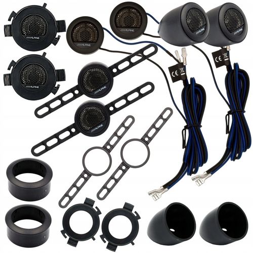 Głośniki samochodowe ALPINE SXE-1750S 16,5 cm 280W BASOWE + WYSOKOTONOWE na Arena.pl