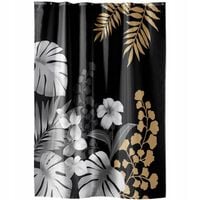 ZASŁONA PRYSZNICOWA TEKSTYLNA KOTARA DO WANNY ZASŁONKA POD PRYSZNIC KELLY