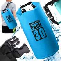 WOREK WODOODPORNY WODOSZCZELNY KAJAK TORBA PLECAK TURYSTYCZNY 30L NIE