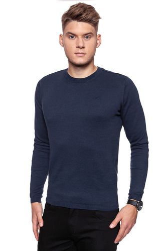 MĘSKI SWETER MUSTANG Basic C-Neck Jumper 1001097 4085 S na Arena.pl