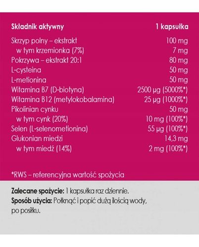 Mocne paznokcie - 50 kapsułek - Panaseus na Arena.pl