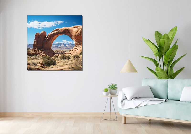 Obraz 90x90cm Triumf Natury zdjęcie 2