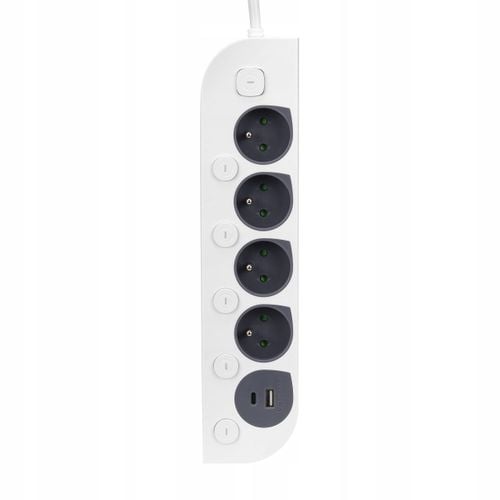 listwa zasilaj?ca 4 gniazda + usb-a +usb-c mt143 na Arena.pl