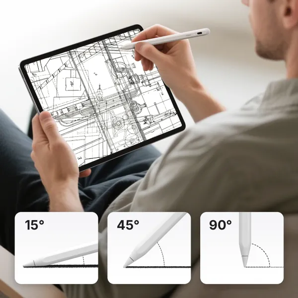 rysik metapen pencil a8 do ipada - biały zdjęcie 3