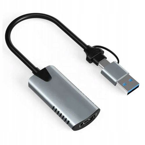 VIDEO GRABBER HDMI NAGRYWARKA OBRAZU USB 4K OBS STREAMING CAPTURE CARD PC na Arena.pl