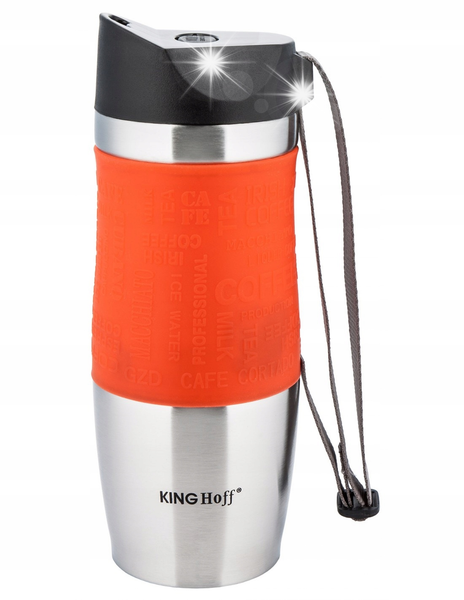 KUBEK TERMICZNY QUICK STOP 380ml KINGHOFF KH-4176 zdjęcie 1