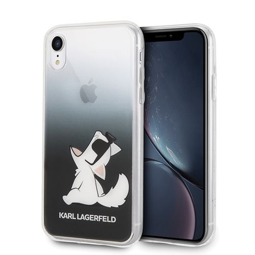 KARL LAGERFELD HARDCASE - iPhone XR - CHOUP FUN BLACK na Arena.pl