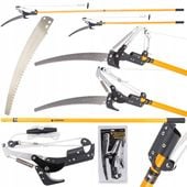 SEKATOR OGRODOWY NA WYSIĘGNIKU TELESKOPOWY PIŁA 2w1 DO GAŁĘZI DRZEW