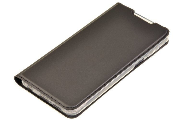 Etui Skin Book do Xiaomi Redmi Note 9S czarny zdjęcie 2