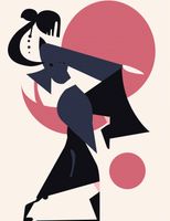 Plakat 50x65cm Dumnym Krokiem