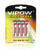 BAT0080B Baterie VIPOW GREENCELL R03 4szt/bl