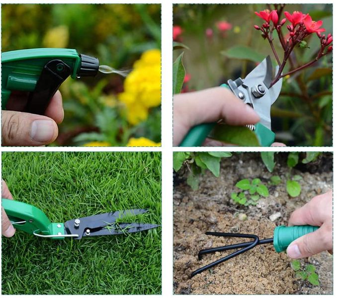 Narzędzia ogrodowe 10 elementów Zestaw ogrodnika zdjęcie 8