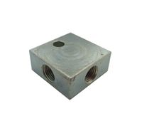 TPS-9 - Trójnik przewodów hamulcowych 3x M10x1 SF - stal