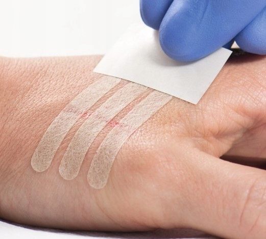 10x6szt OMNISTRIP plastry szwy paski do zamykania ran przecięć skóry 6x38mm zdjęcie 6