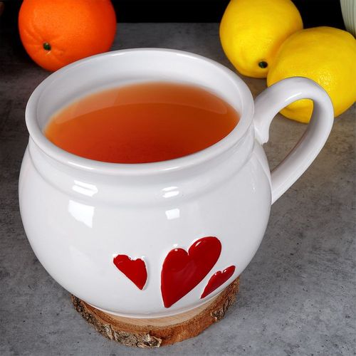 Kubek ceramiczny SERCE 800 ml na Arena.pl