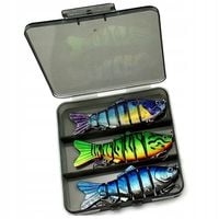 Wobler Jerk Woblery na Szczupaka ETUSO 10cm 15g 3szt Przynęty