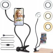 LAMPA DO SELFIE LED LAMPKA TELEFONU PIERŚCIENIOWA