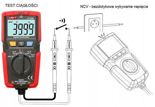 Miernik uniwersalny Uni-T UT125C na Arena.pl