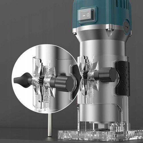 Frezarka górnowrzecionowa 800 W,metalowy korpus,niebieskie na Arena.pl