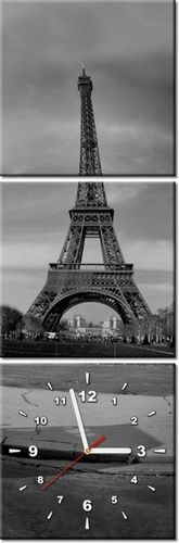 30 90CM OBRAZ 3 ELEM CZERWONE AUTO WIEŻY EIFFLA ŚCIENNY PŁOTNO DRUK na Arena.pl