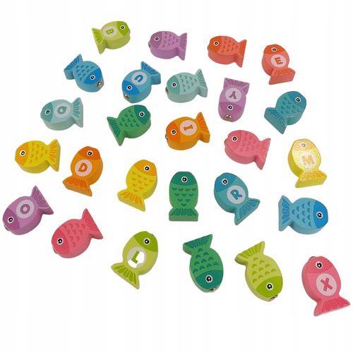 Drewniana gra łowienie rybek na magnes 3w1 4311 na Arena.pl