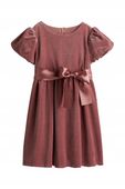 Sukienka aksamitna H&M Adorables Dziewczynka rozm - 314(8-9 lat)
